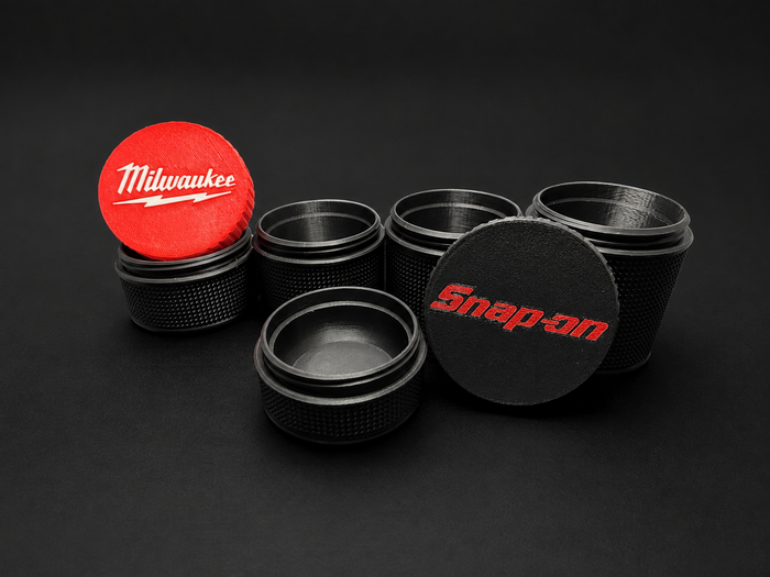 Stackable Threaded Storage Containers