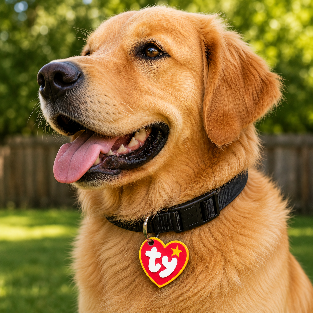 Heart Dog Tag | The Nostalgia Pet Tag | Personalized Heart Dog ID Tag
