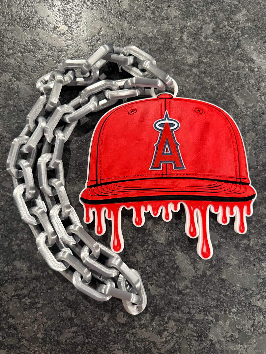Hype Chain Pendant – Custom Team-Inspired Necklace | Baseball Fan Jewelry