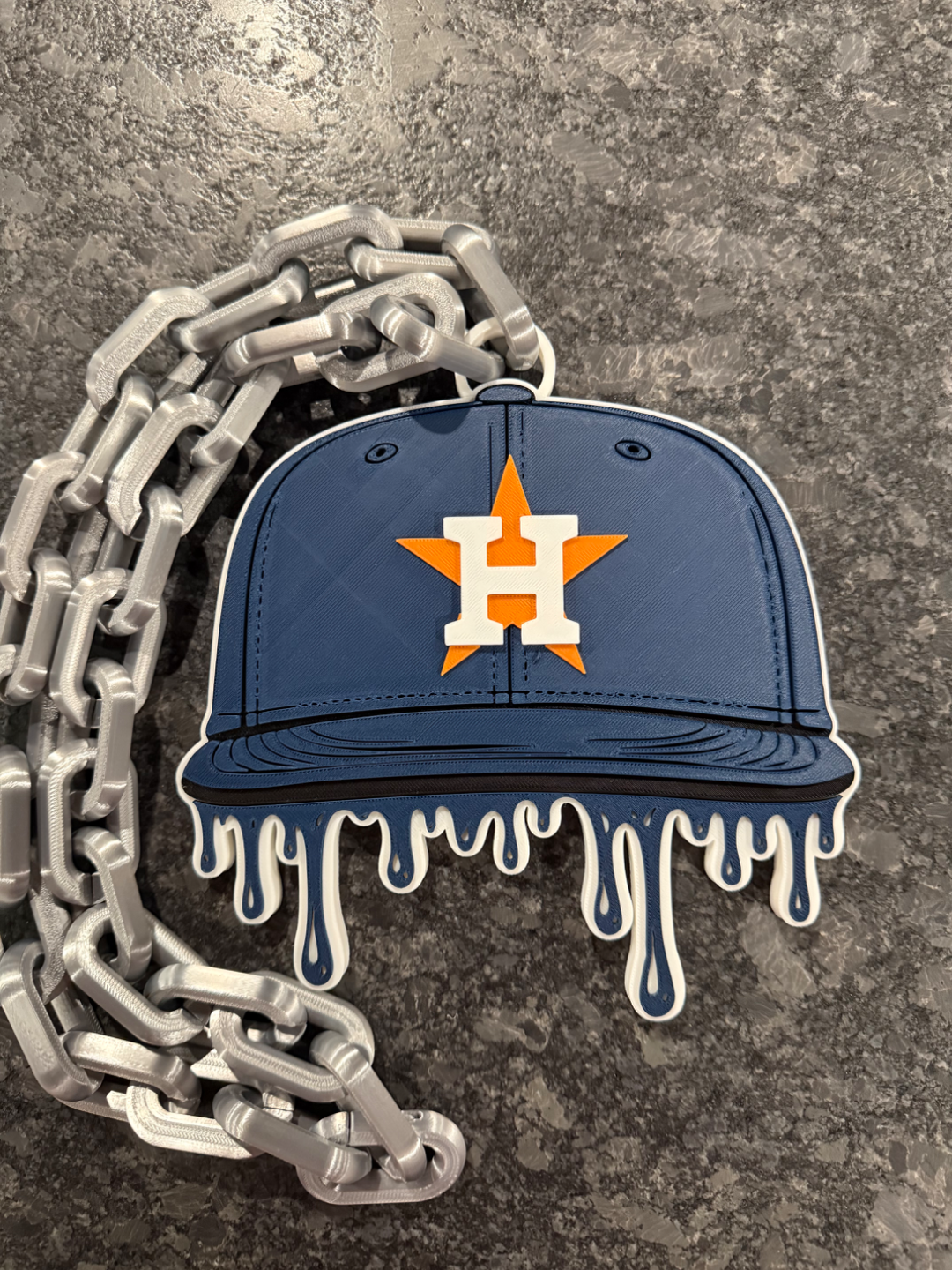 Hype Chain Pendant – Custom Team-Inspired Necklace | Baseball Fan Jewelry