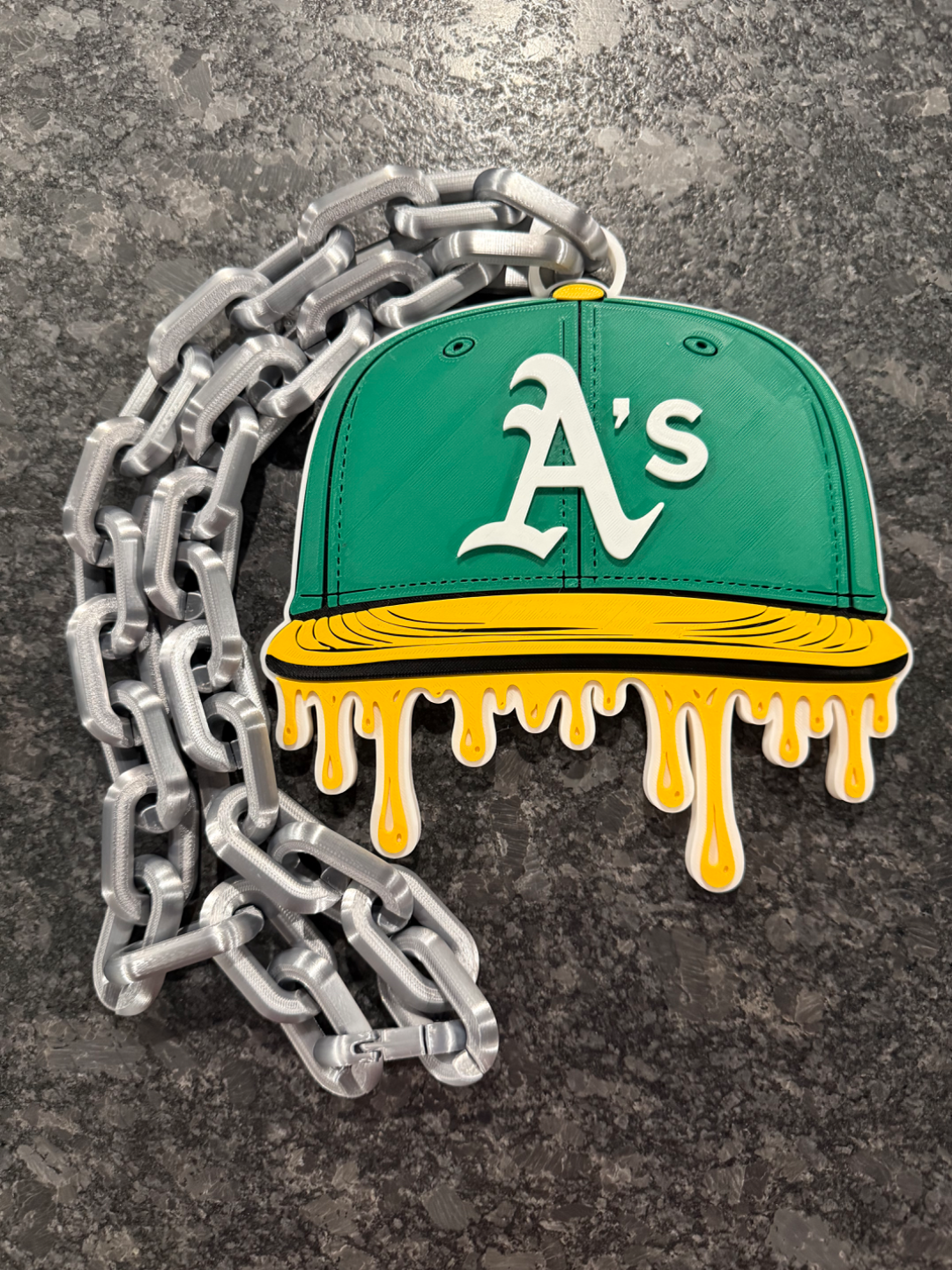 Hype Chain Pendant – Custom Team-Inspired Necklace | Baseball Fan Jewelry