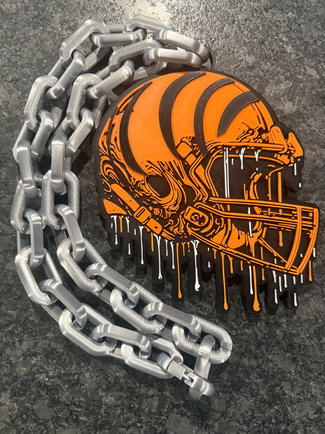 Hype Chain Pendant – Custom Team-Inspired Necklace | Football Fan Jewelry