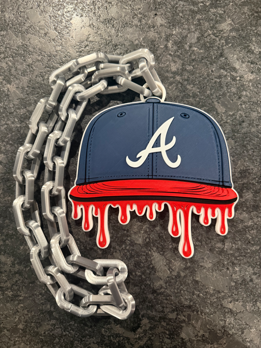 Hype Chain Pendant – Custom Team-Inspired Necklace | Baseball Fan Jewelry
