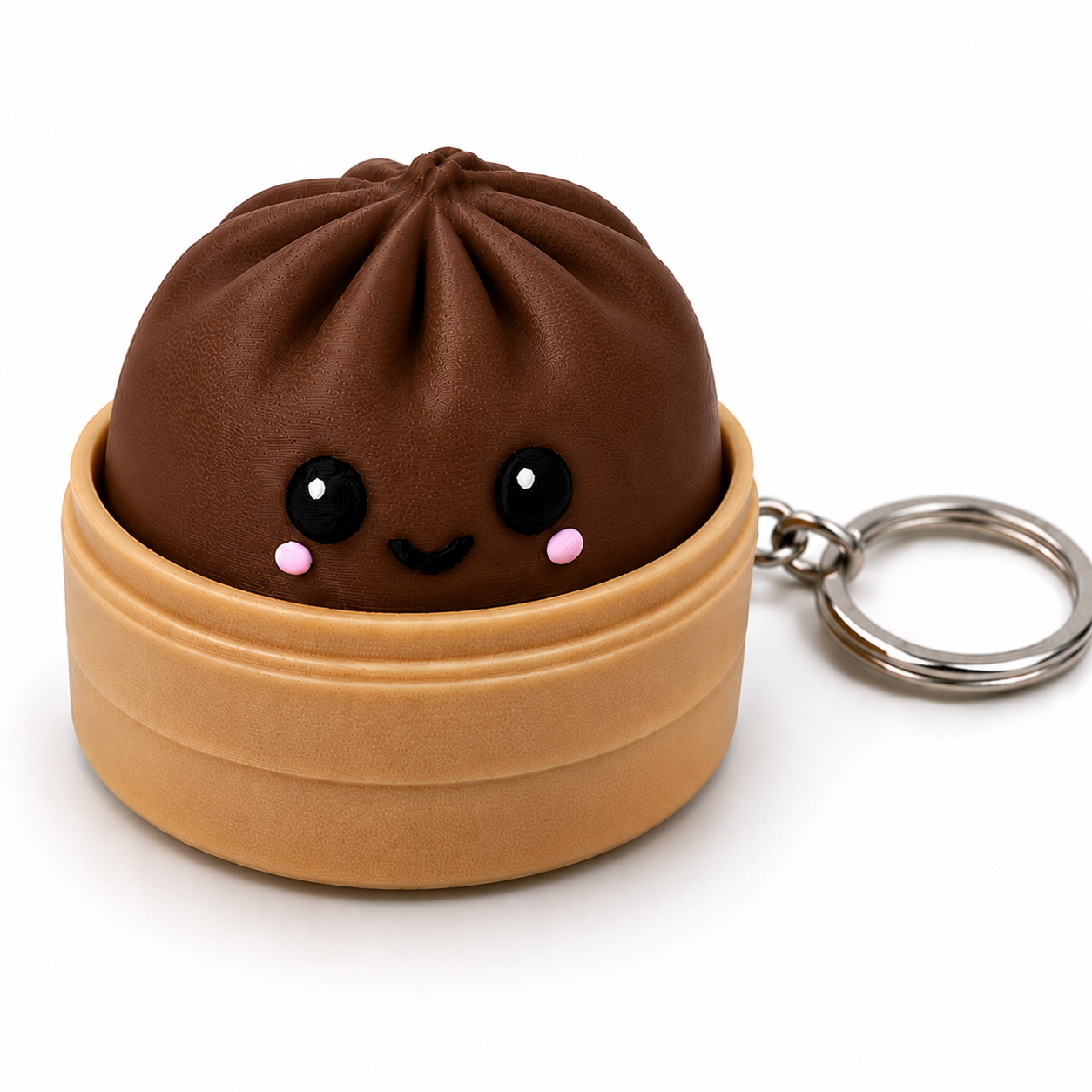 Viral Dumpling Clicker Keychain