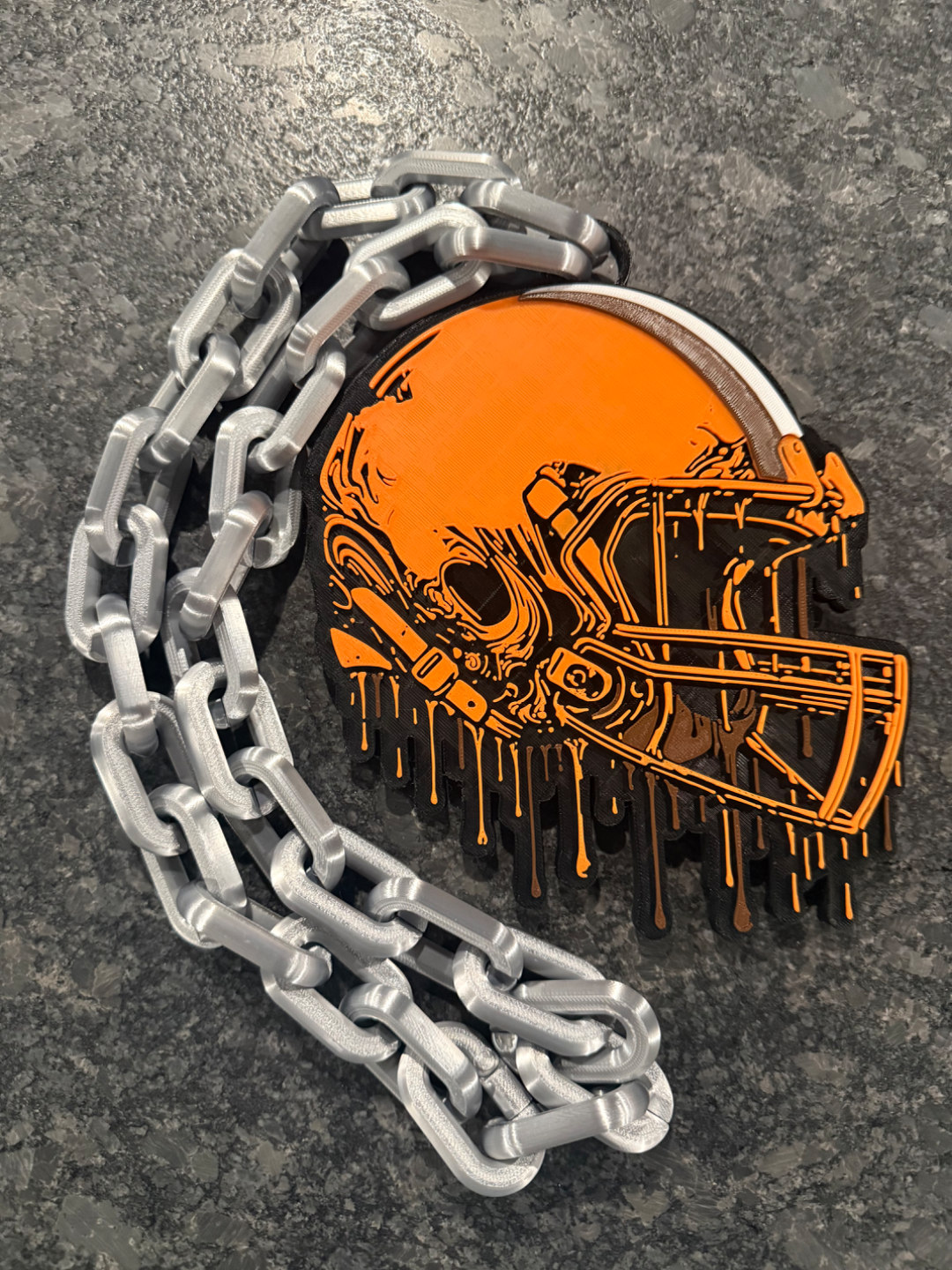 Hype Chain Pendant – Custom Team-Inspired Necklace | Football Fan Jewelry