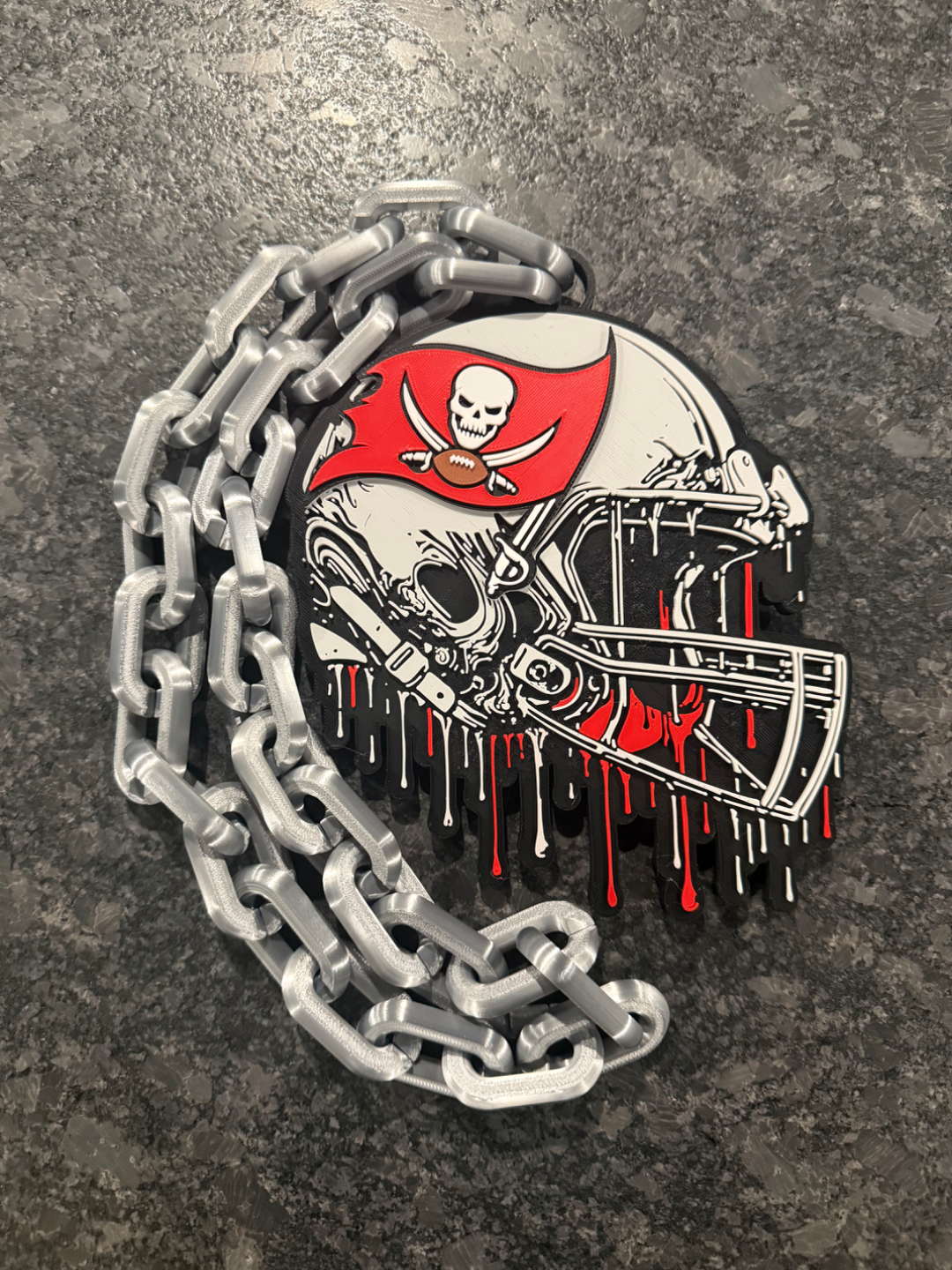 Hype Chain Pendant – Custom Team-Inspired Necklace | Football Fan Jewelry