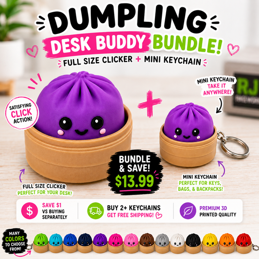 Dumpling Desk Buddy Bundle