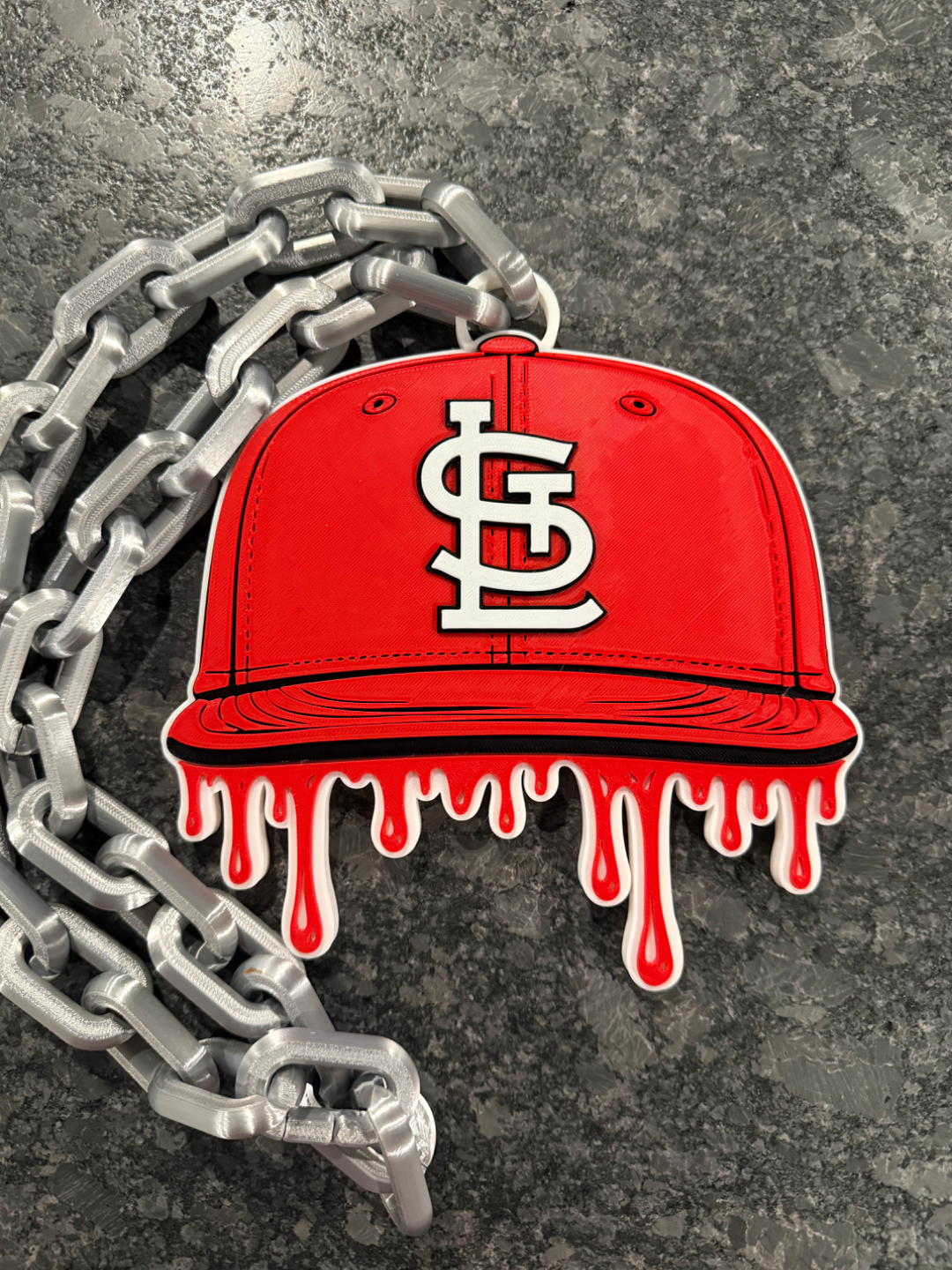 Hype Chain Pendant – Custom Team-Inspired Necklace | Baseball Fan Jewelry