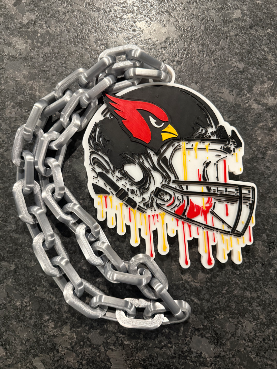 Hype Chain Pendant – Custom Team-Inspired Necklace | Football Fan Jewelry