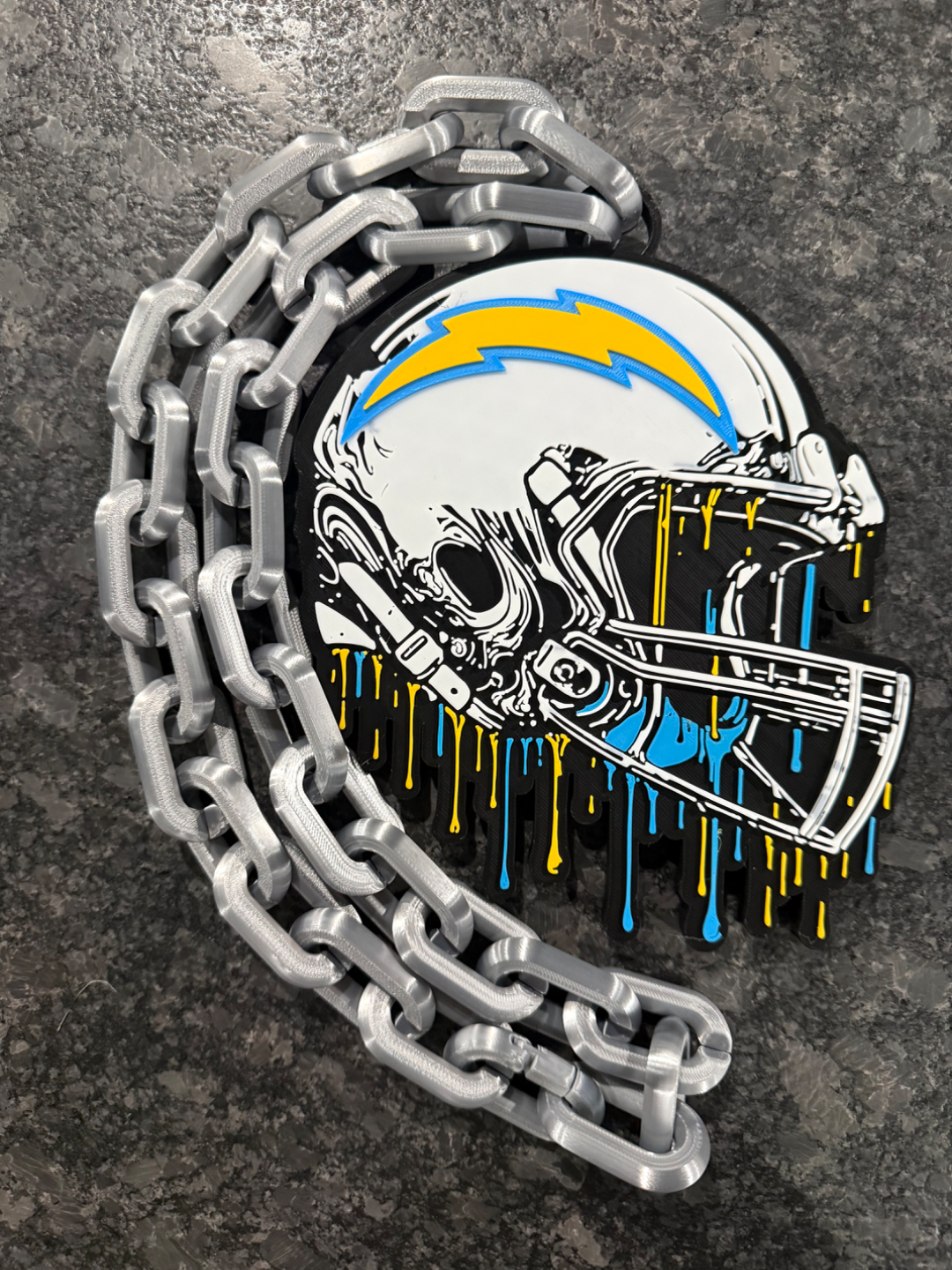 Hype Chain Pendant – Custom Team-Inspired Necklace | Football Fan Jewelry