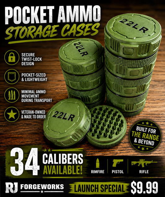 Pocket Ammo Storage Cases
