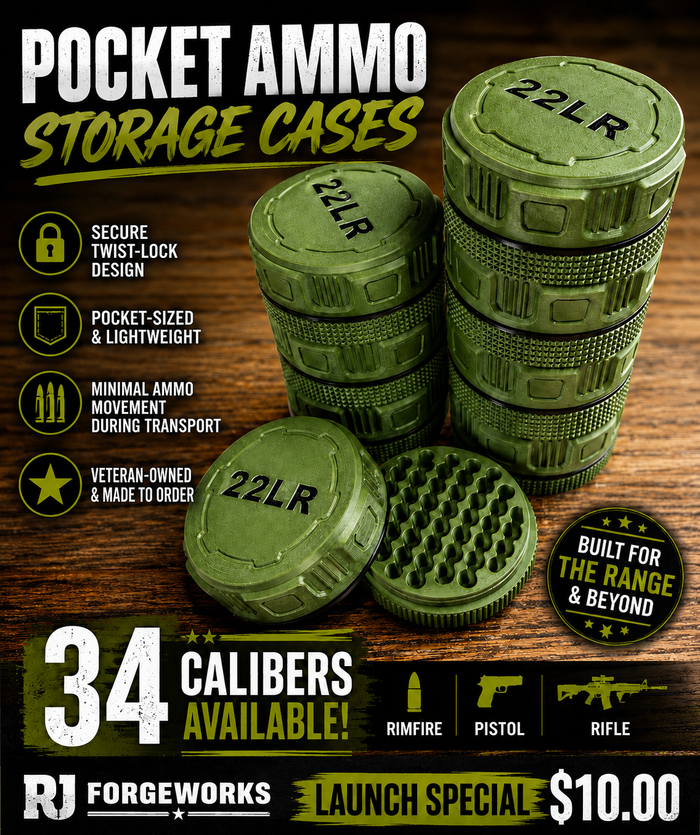 Pocket Ammo Storage Cases