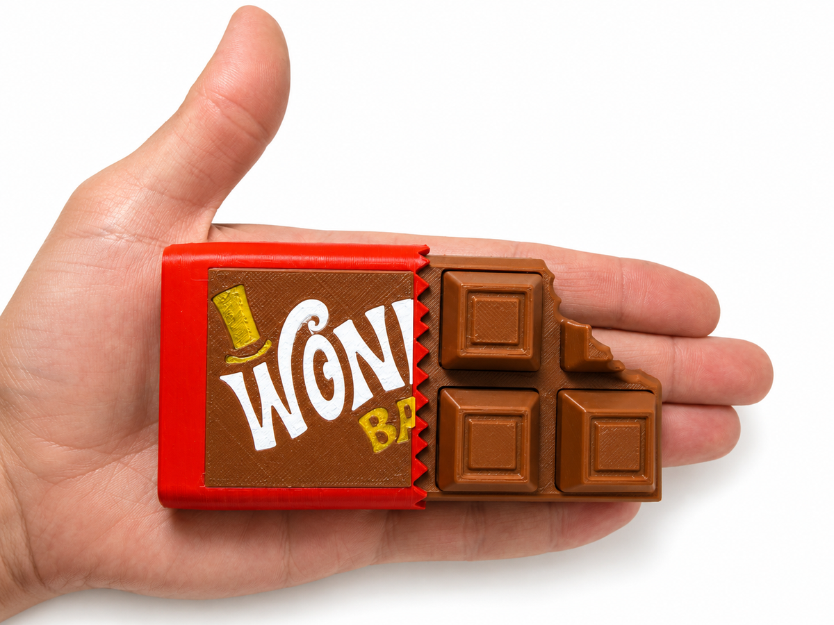 Wonka Bar Triple Clicker