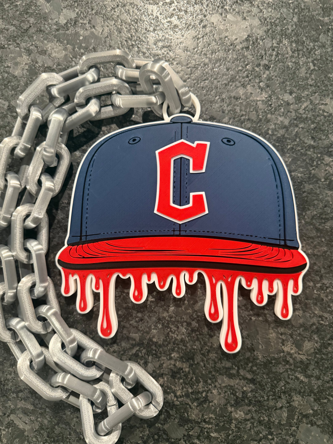 Hype Chain Pendant – Custom Team-Inspired Necklace | Baseball Fan Jewelry