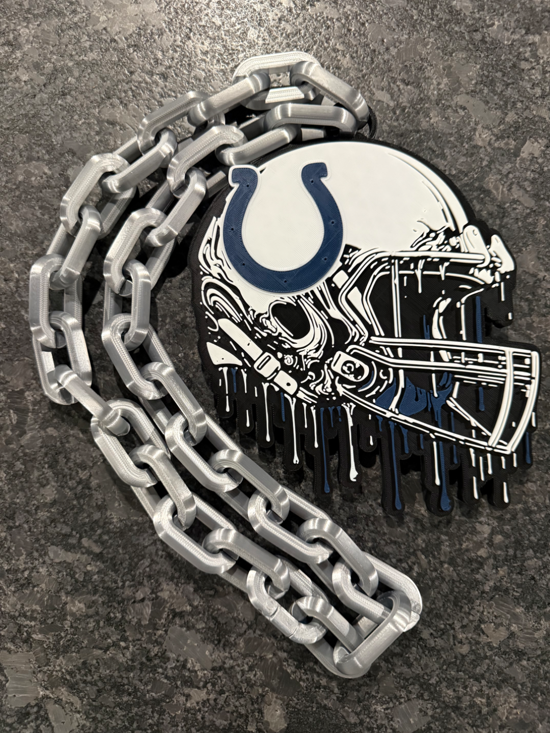 Hype Chain Pendant – Custom Team-Inspired Necklace | Football Fan Jewelry