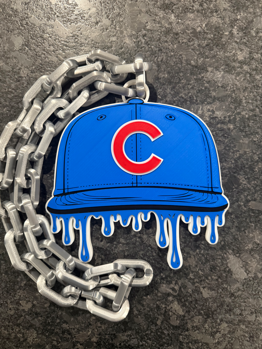 Hype Chain Pendant – Custom Team-Inspired Necklace | Baseball Fan Jewelry