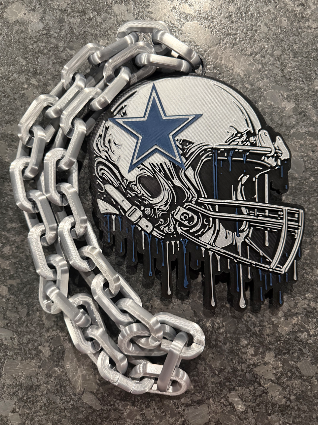 Hype Chain Pendant – Custom Team-Inspired Necklace | Football Fan Jewelry