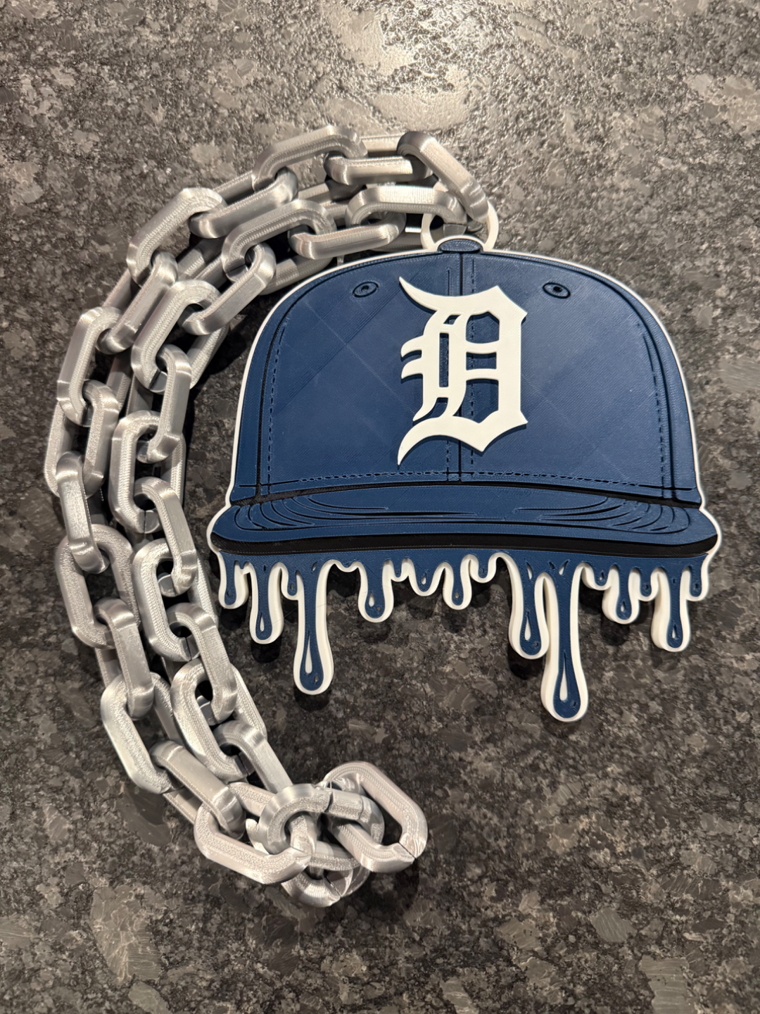Hype Chain Pendant – Custom Team-Inspired Necklace | Baseball Fan Jewelry