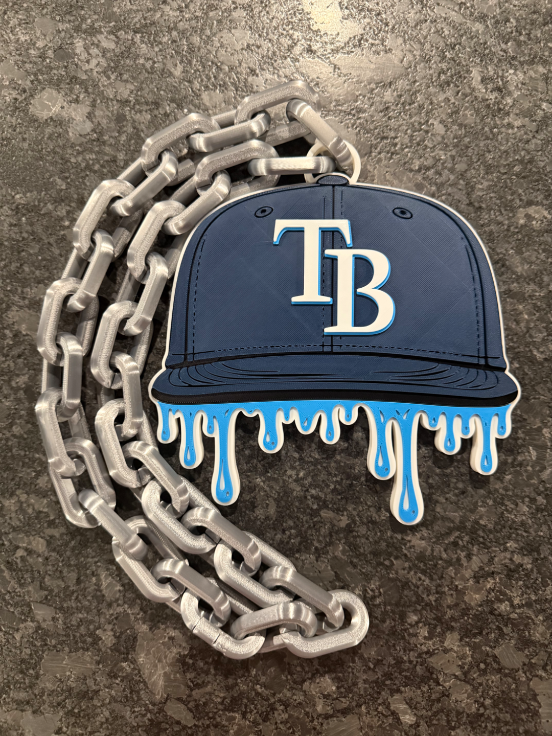 Hype Chain Pendant – Custom Team-Inspired Necklace | Baseball Fan Jewelry