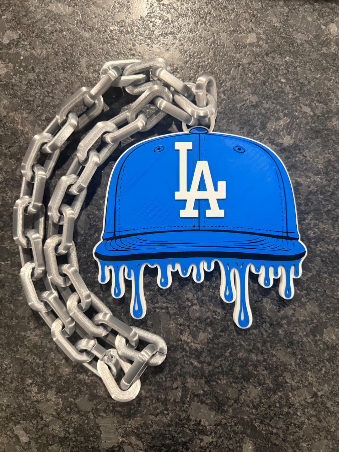 Hype Chain Pendant – Custom Team-Inspired Necklace | Baseball Fan Jewelry