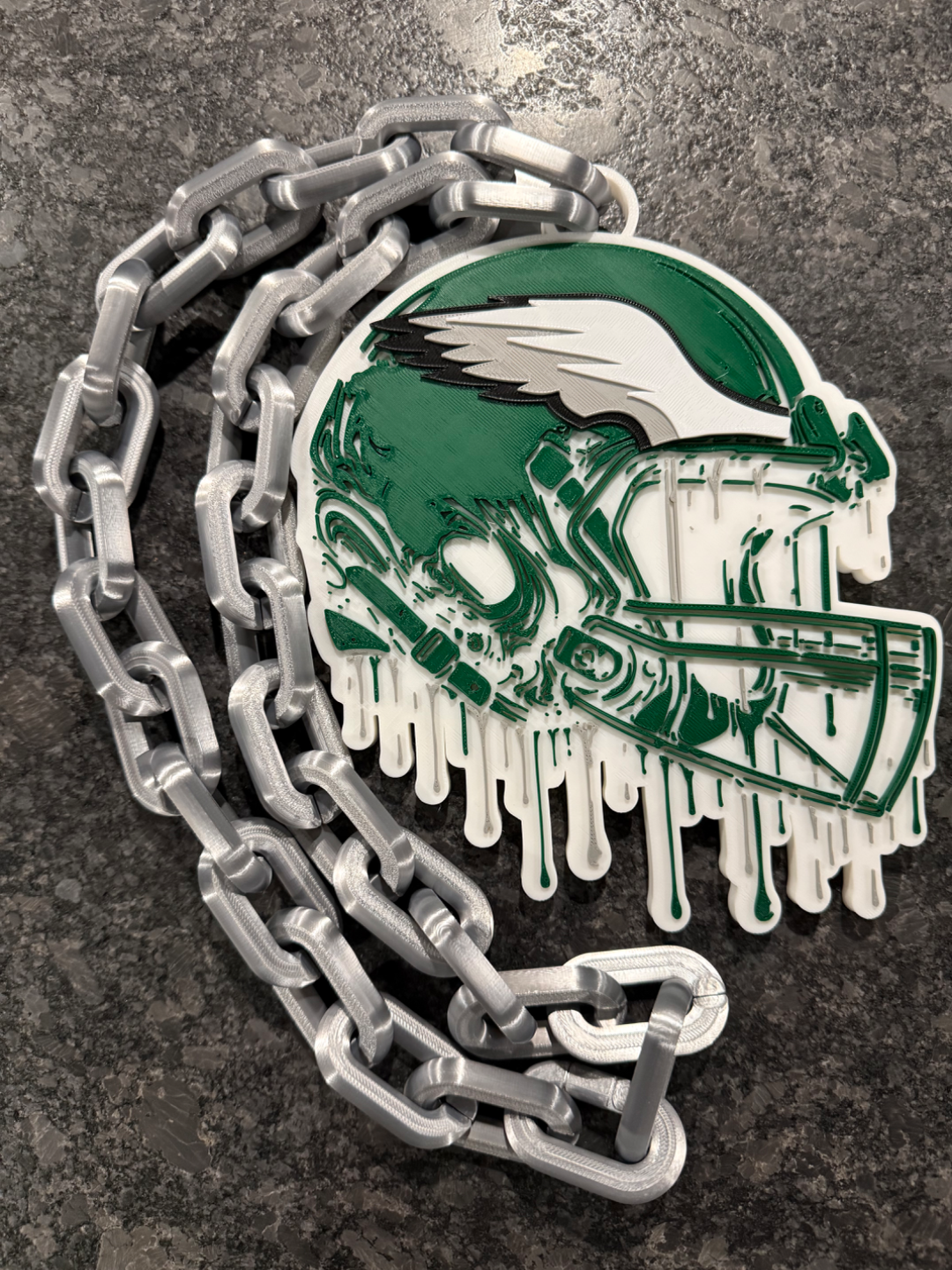 Hype Chain Pendant – Custom Team-Inspired Necklace | Football Fan Jewelry