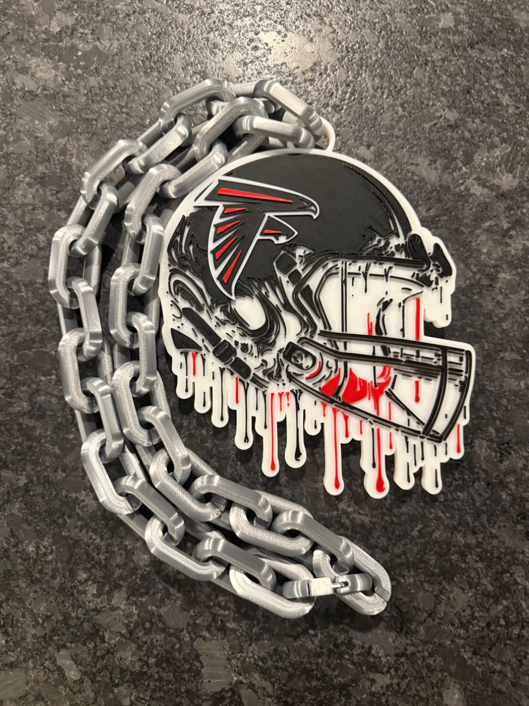Hype Chain Pendant – Custom Team-Inspired Necklace | Football Fan Jewelry