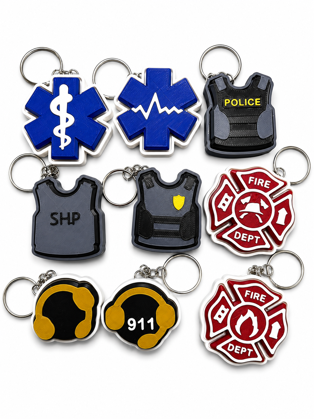 Hero Click™ First Responder Clicker Keychain