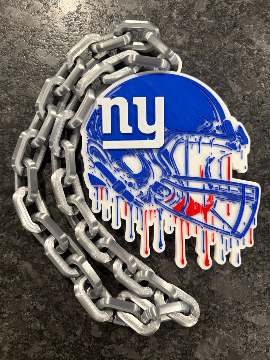 Hype Chain Pendant – Custom Team-Inspired Necklace | Football Fan Jewelry