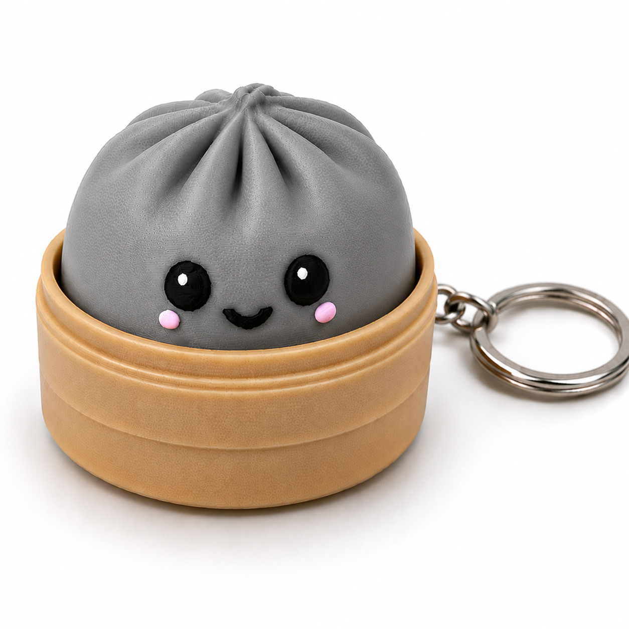 Viral Dumpling Clicker Keychain