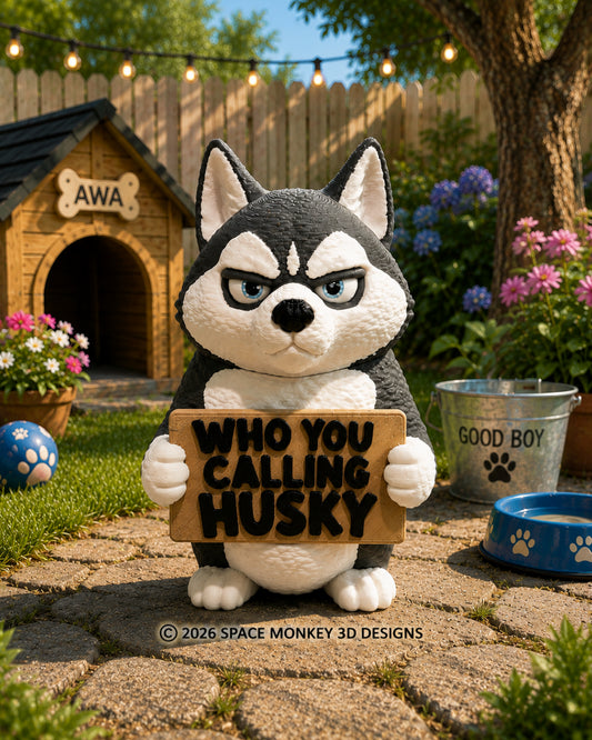 Dramatic Husky