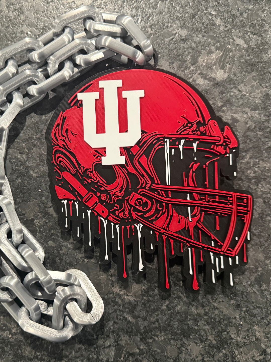 Hype Chain Pendant – Custom Team-Inspired Necklace | College Fan Jewelry
