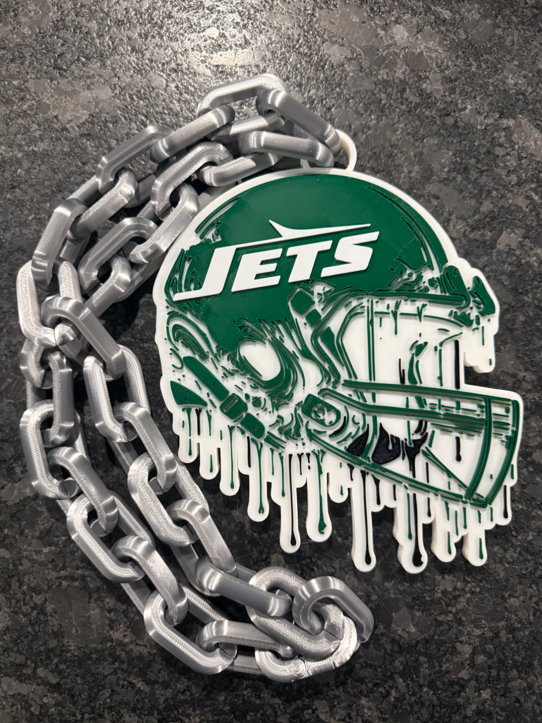 Hype Chain Pendant – Custom Team-Inspired Necklace | Football Fan Jewelry