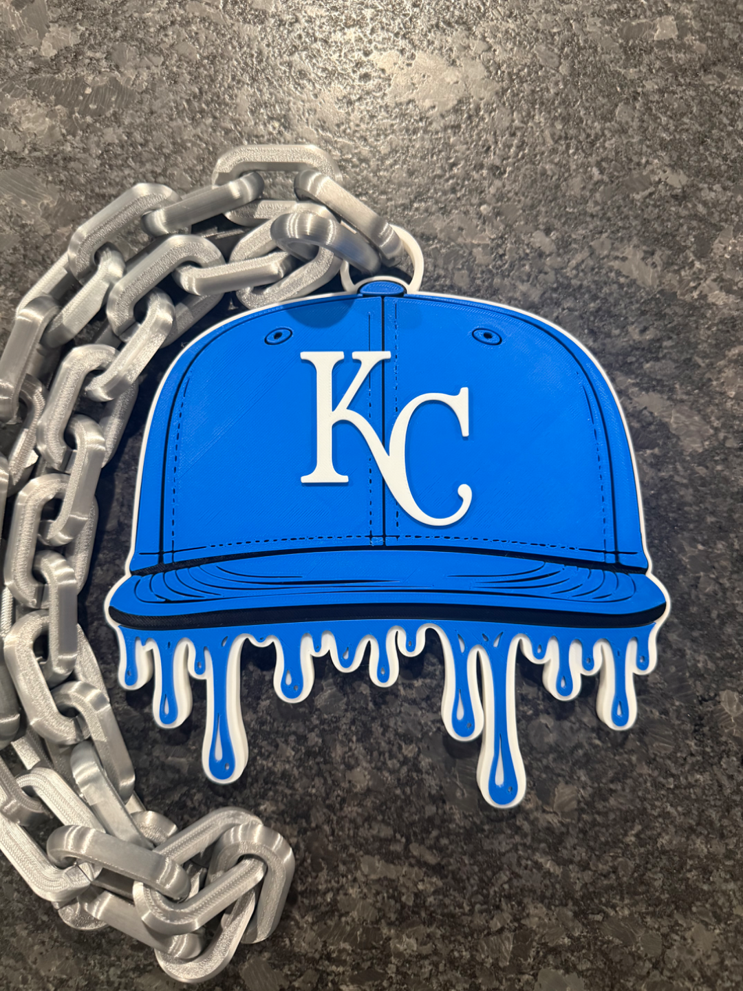 Hype Chain Pendant – Custom Team-Inspired Necklace | Baseball Fan Jewelry