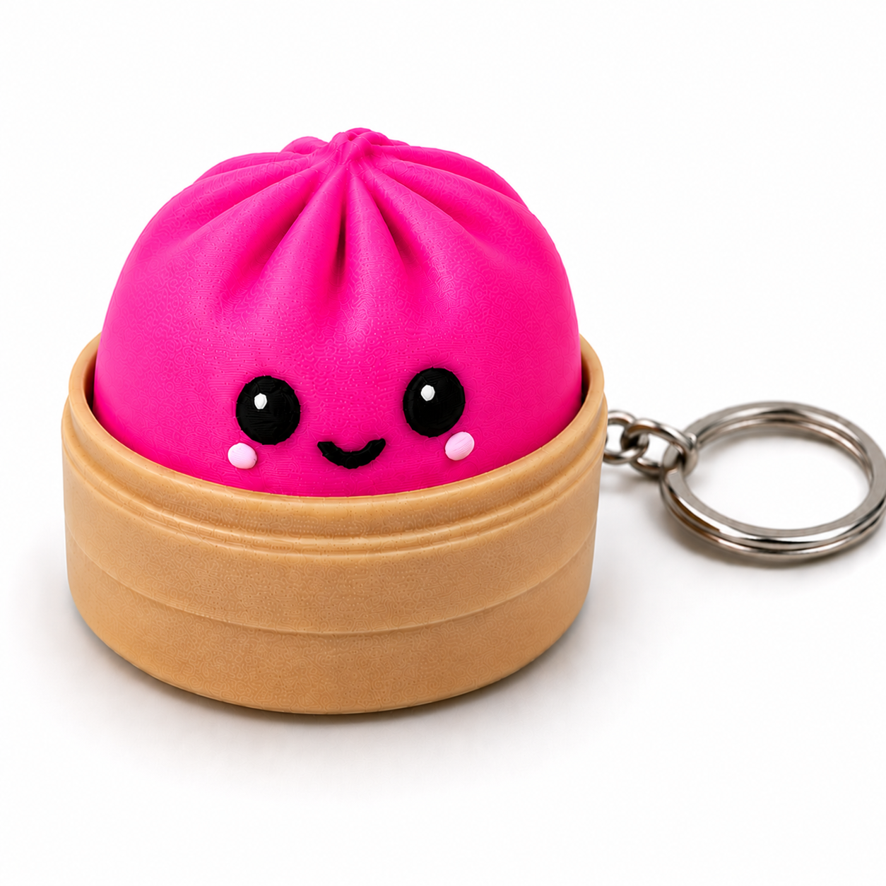 Viral Dumpling Clicker Keychain