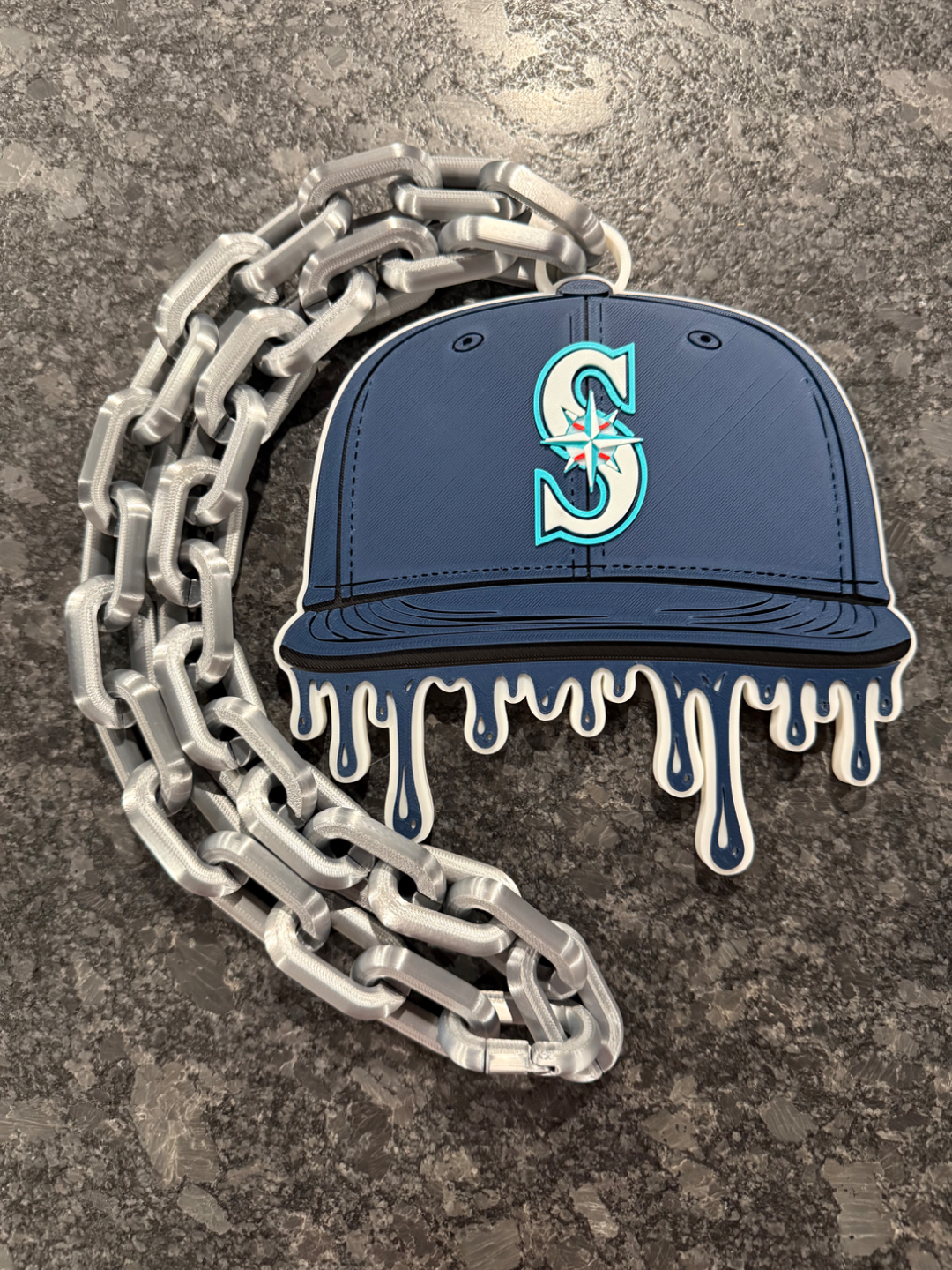 Hype Chain Pendant – Custom Team-Inspired Necklace | Baseball Fan Jewelry