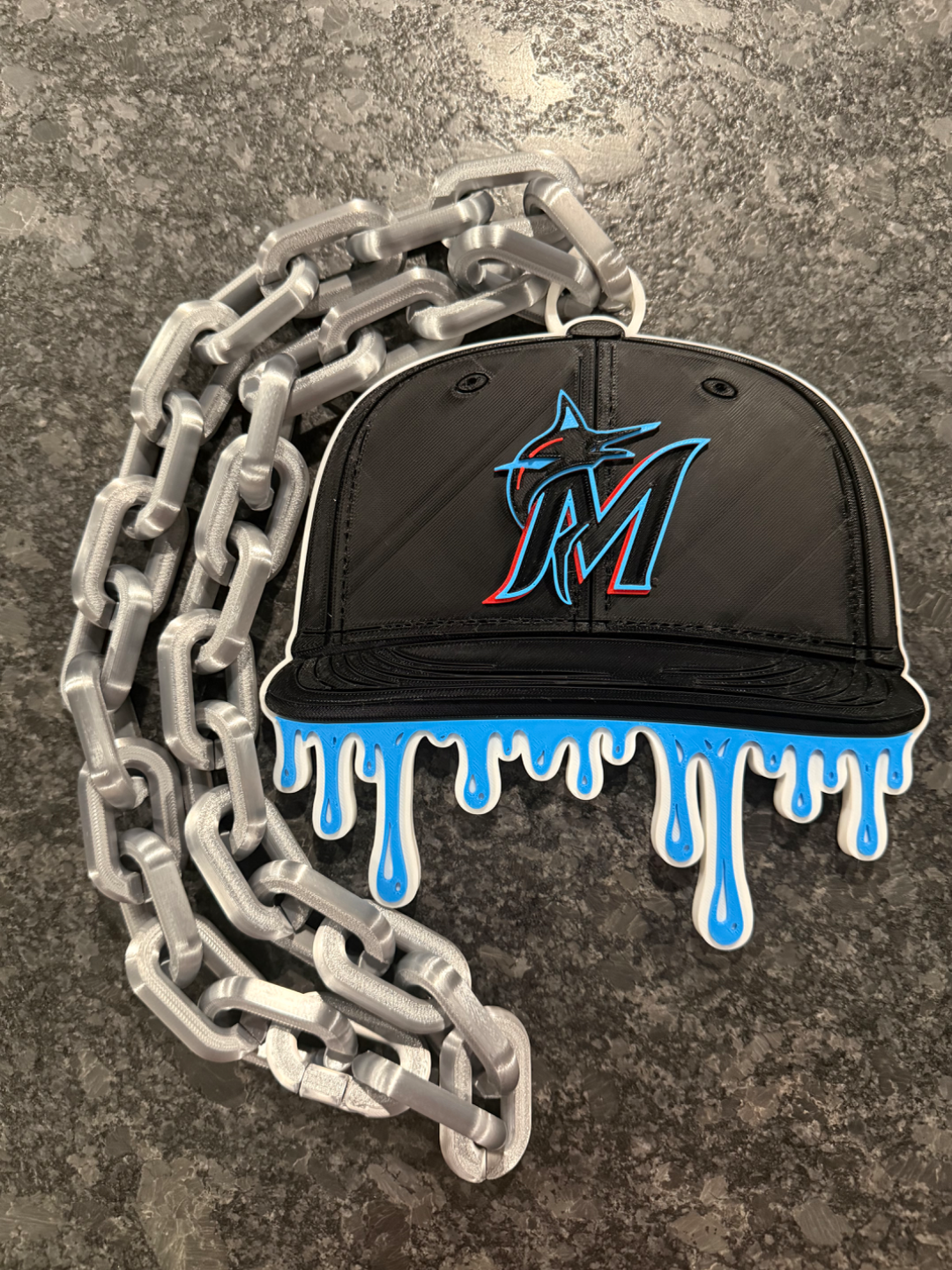 Hype Chain Pendant – Custom Team-Inspired Necklace | Baseball Fan Jewelry