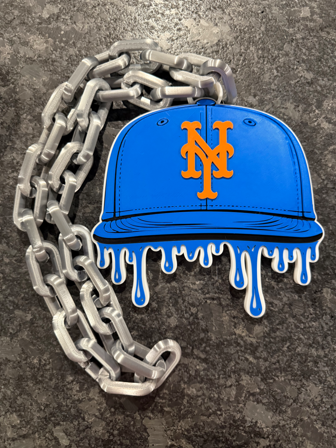 Hype Chain Pendant – Custom Team-Inspired Necklace | Baseball Fan Jewelry