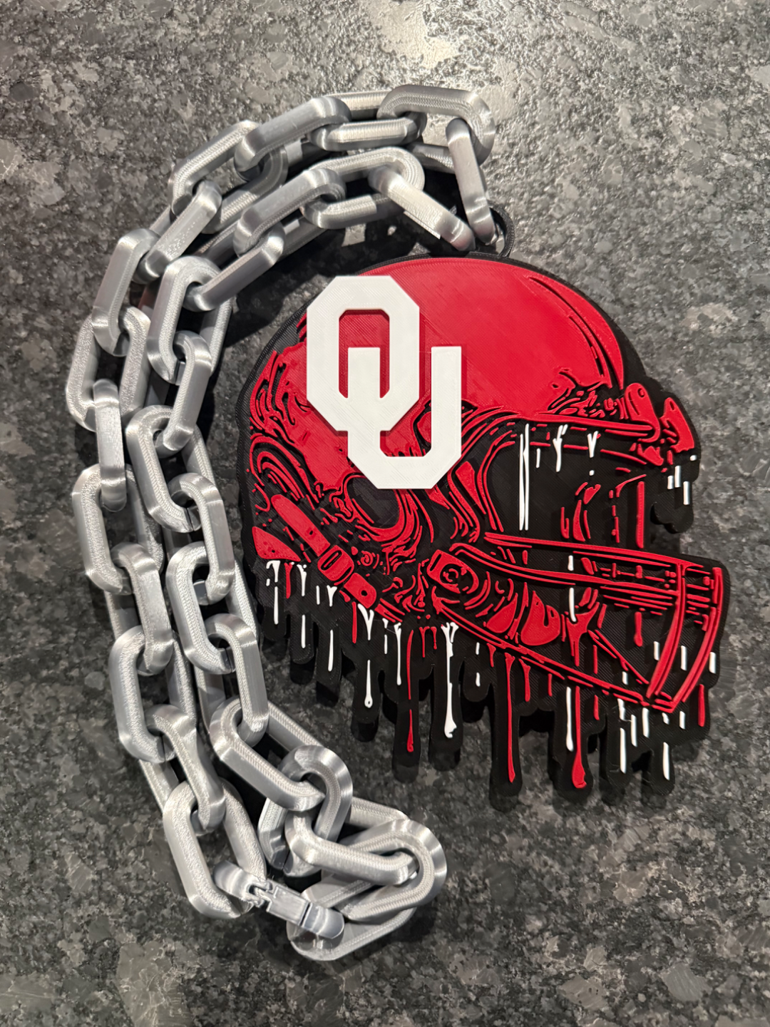 Hype Chain Pendant – Custom Team-Inspired Necklace | College Fan Jewelry