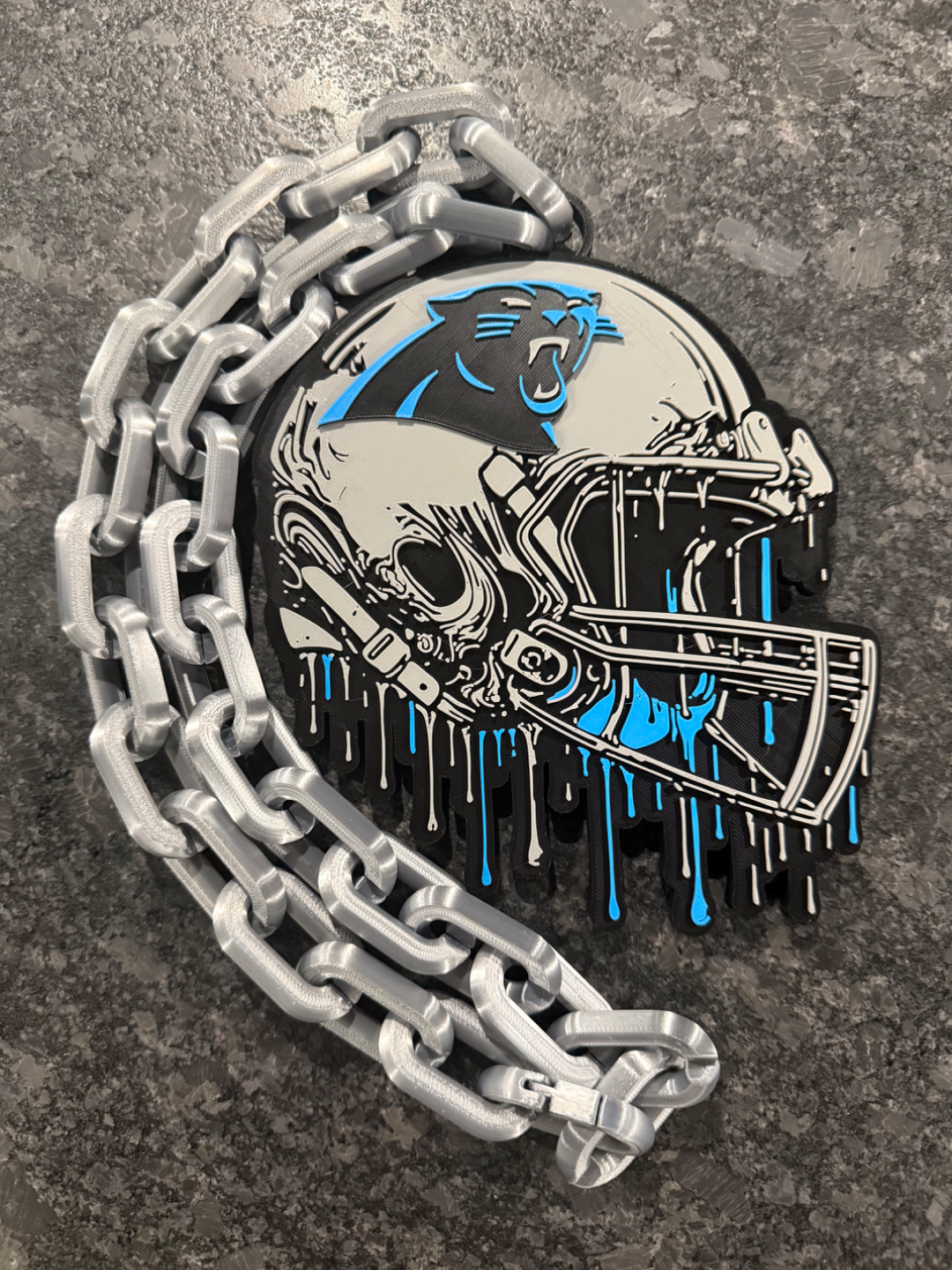 Hype Chain Pendant – Custom Team-Inspired Necklace | Football Fan Jewelry