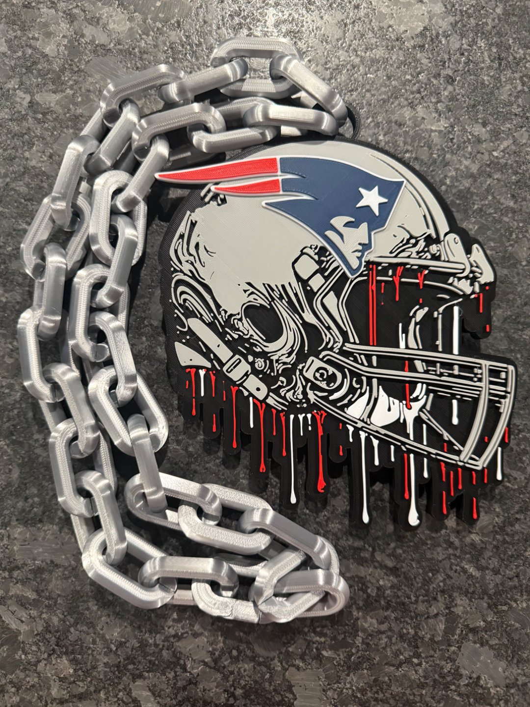 Hype Chain Pendant – Custom Team-Inspired Necklace | Football Fan Jewelry