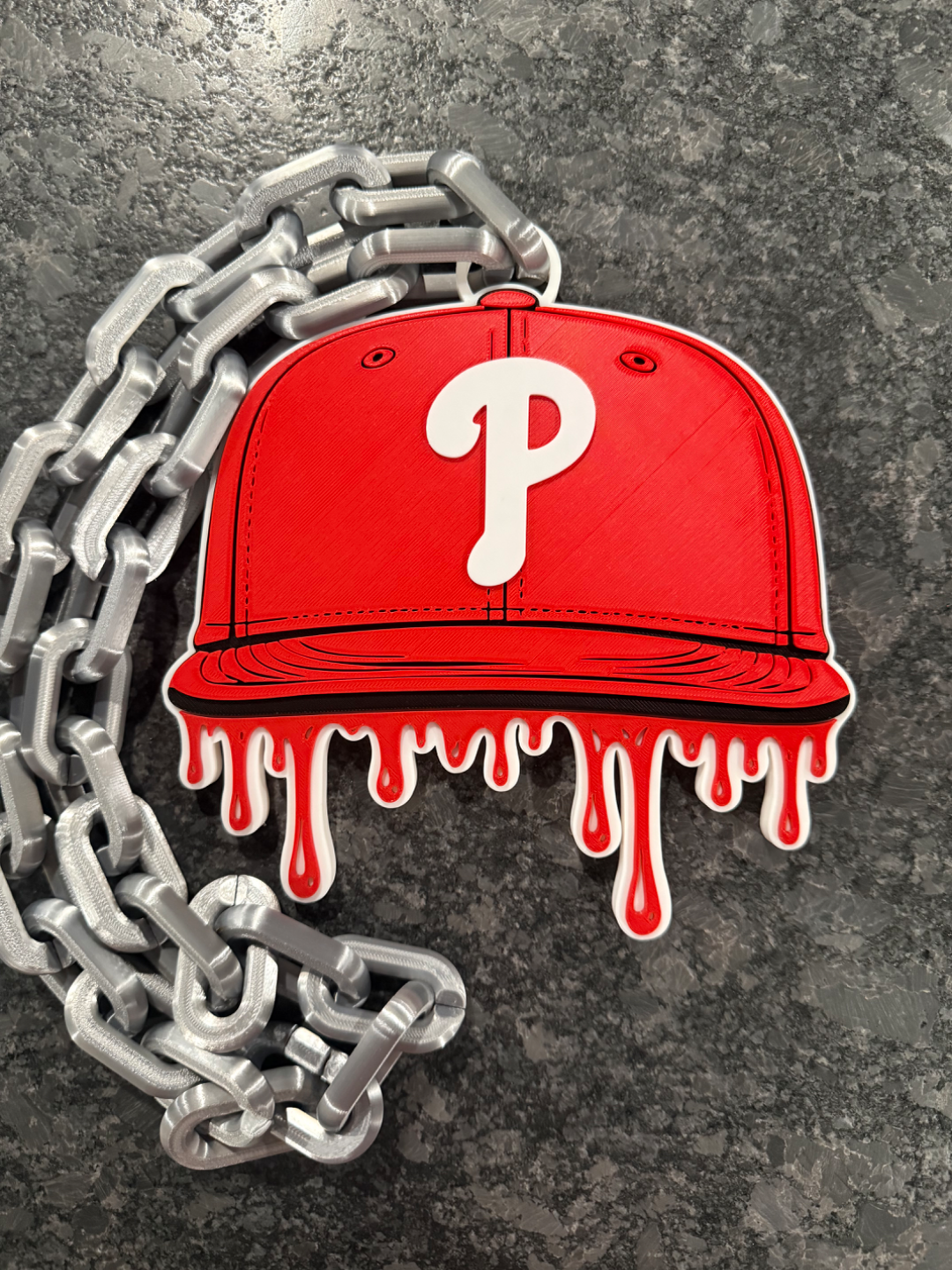 Hype Chain Pendant – Custom Team-Inspired Necklace | Baseball Fan Jewelry