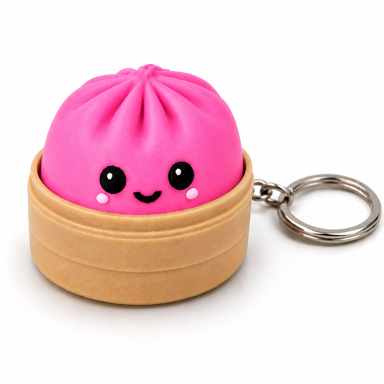 Viral Dumpling Clicker Keychain