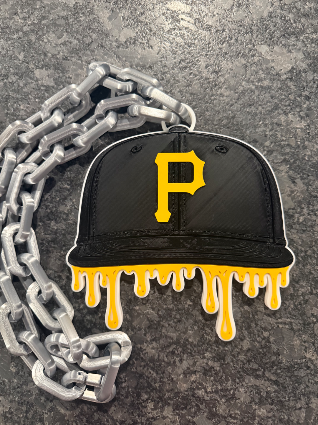 Hype Chain Pendant – Custom Team-Inspired Necklace | Baseball Fan Jewelry