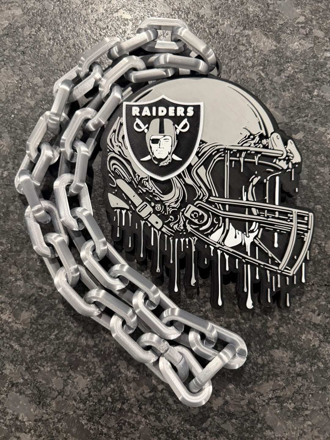 Hype Chain Pendant – Custom Team-Inspired Necklace | Football Fan Jewelry