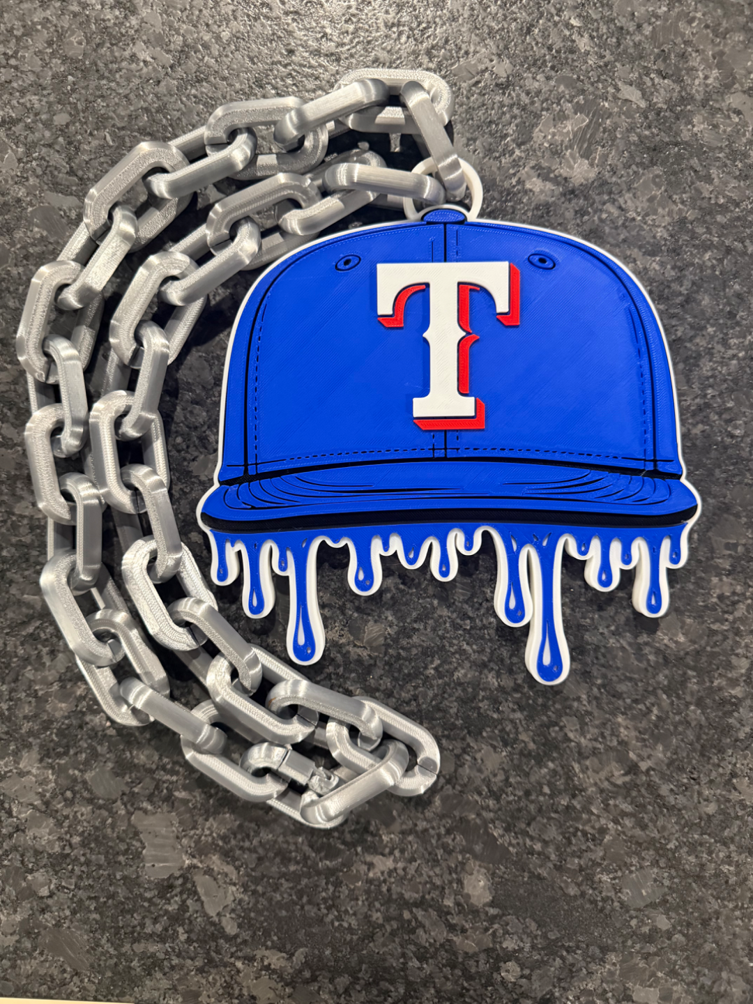 Hype Chain Pendant – Custom Team-Inspired Necklace | Baseball Fan Jewelry