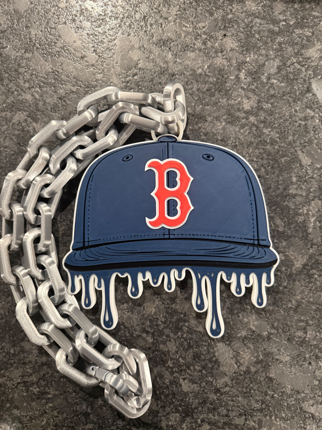 Hype Chain Pendant – Custom Team-Inspired Necklace | Baseball Fan Jewelry