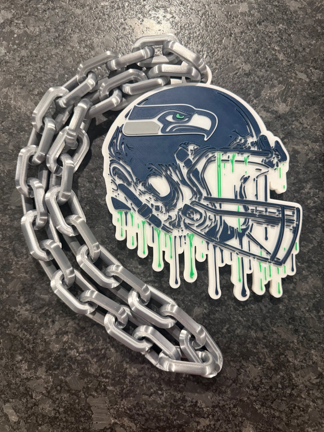 Hype Chain Pendant – Custom Team-Inspired Necklace | Football Fan Jewelry
