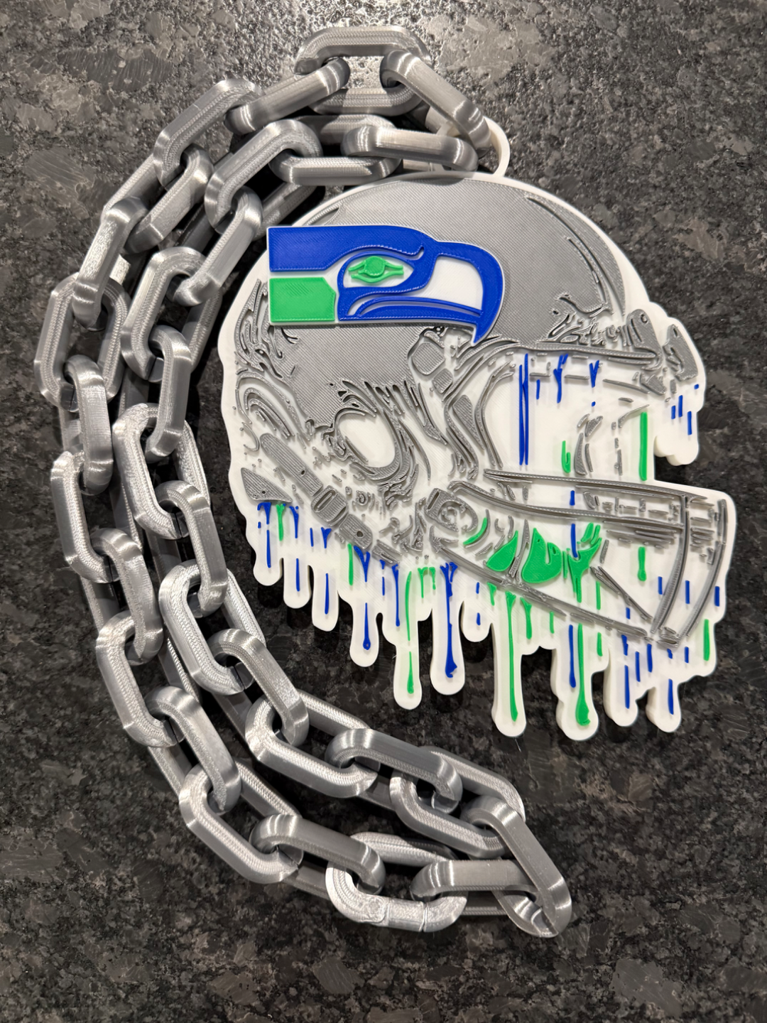 Hype Chain Pendant – Custom Team-Inspired Necklace | Football Fan Jewelry
