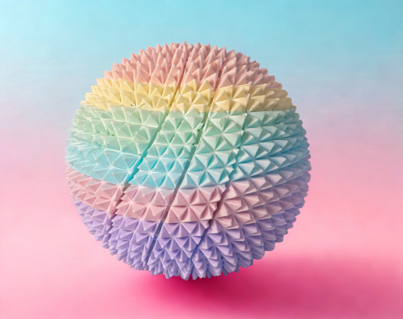 Spiky Fidget Ball – 3D Printed Sensory Stress Relief Toy