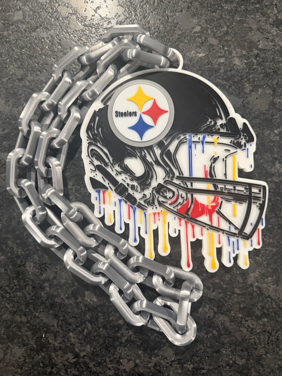 Hype Chain Pendant – Custom Team-Inspired Necklace | Football Fan Jewelry